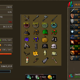 Max Melee | 2449(2471) Total | 244 QP | 99 Construction | Soulsplit | 99 Thieving | 99 Herblore | 99 (100) Agility | 15 Year Veteran | Main 0